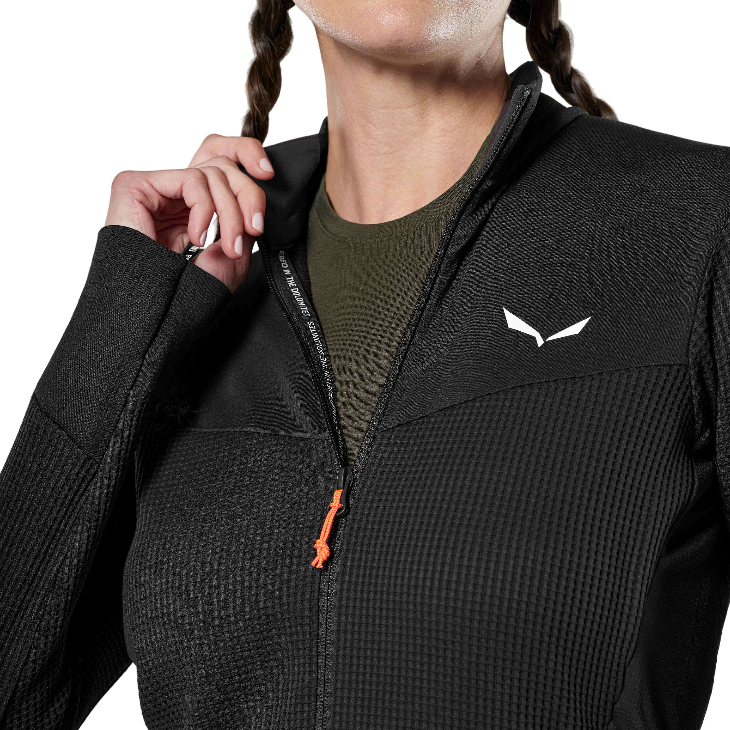 Puez Waffle Hybrid Polarlite Jacket W