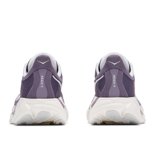 Hoka Arahi 9 donna – colore Purple Fog / Mellow Lilac – vista 2