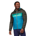 Cotopaxi Fuego Down Hooded Jacket uomo – colore Woods - Gulf