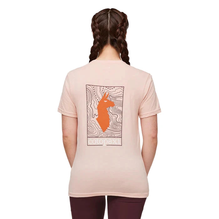 Llama Map T-shirt W