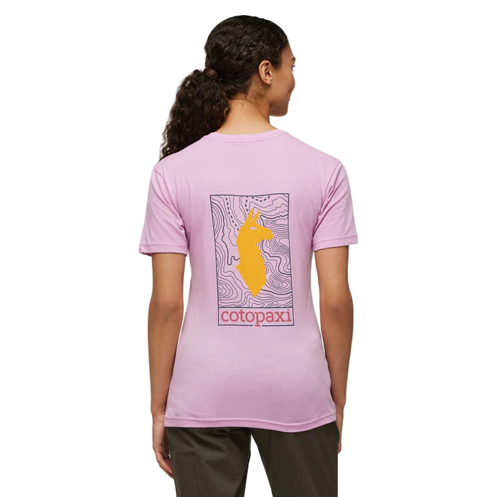 Llama Map T-shirt W