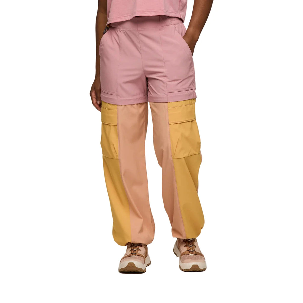 Cotopaxi Losdos Zip-Off Pant donna – colore Rose And Apricot – vista 7