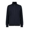 Felpa Con Zip In Cotone Elasticizzato W