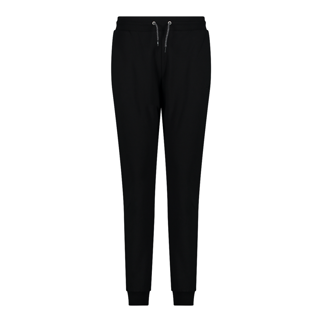 Pantaloni In Cotone Elasticizzato Con Polsino W