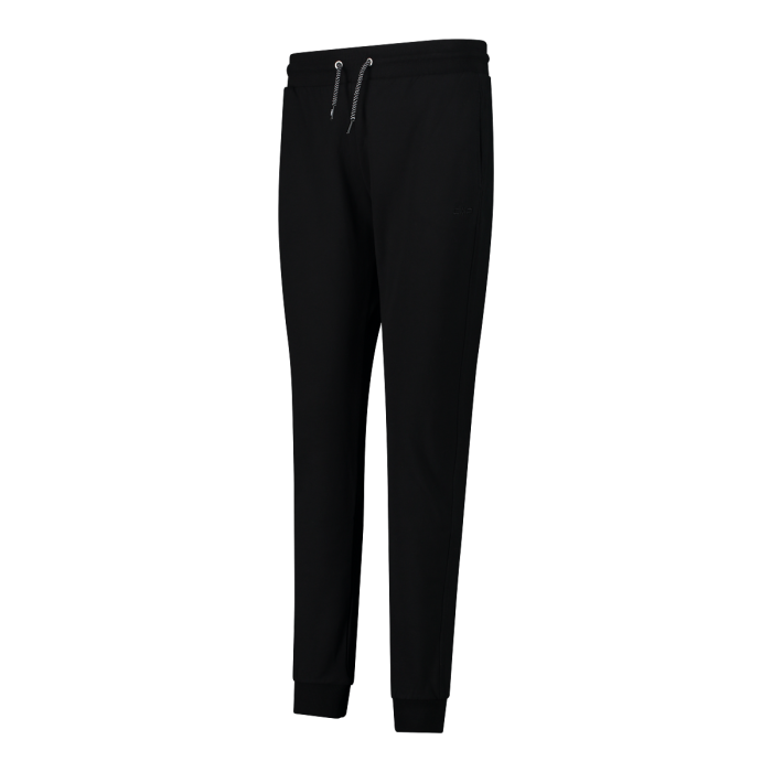 Pantaloni In Cotone Elasticizzato Con Polsino W