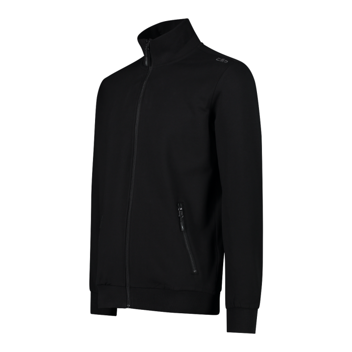 Felpa Con Zip Elasticizzata