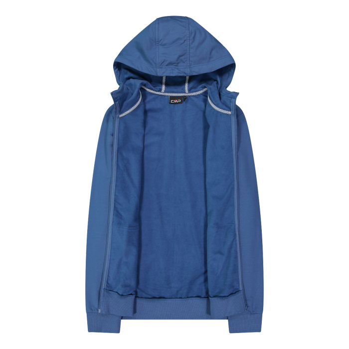 Felpa Elasticizzata Con Cappuccio