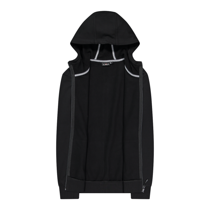 Felpa Elasticizzata Con Cappuccio