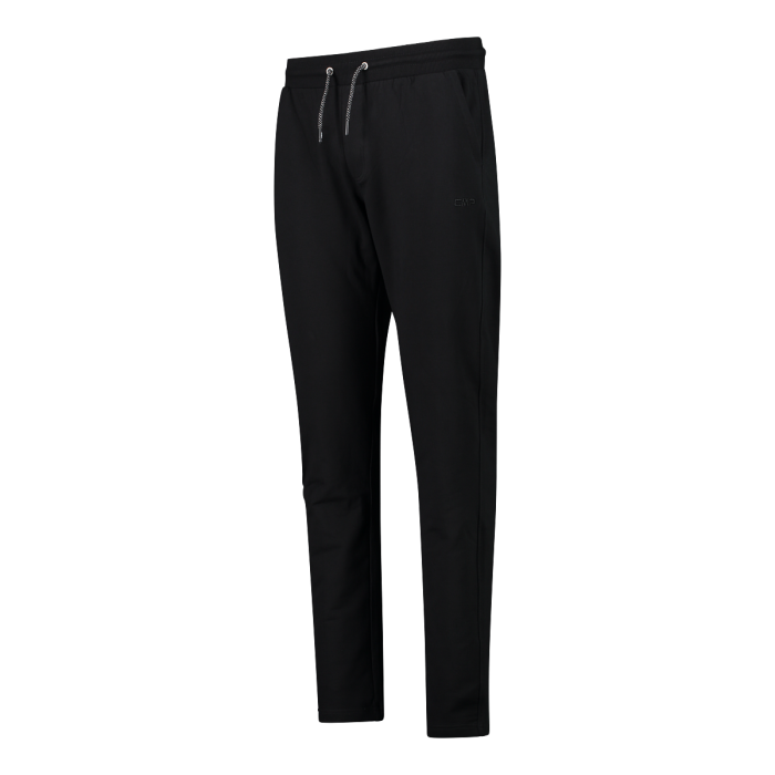 Pantalone In Cotone Elasticizzato Felpato