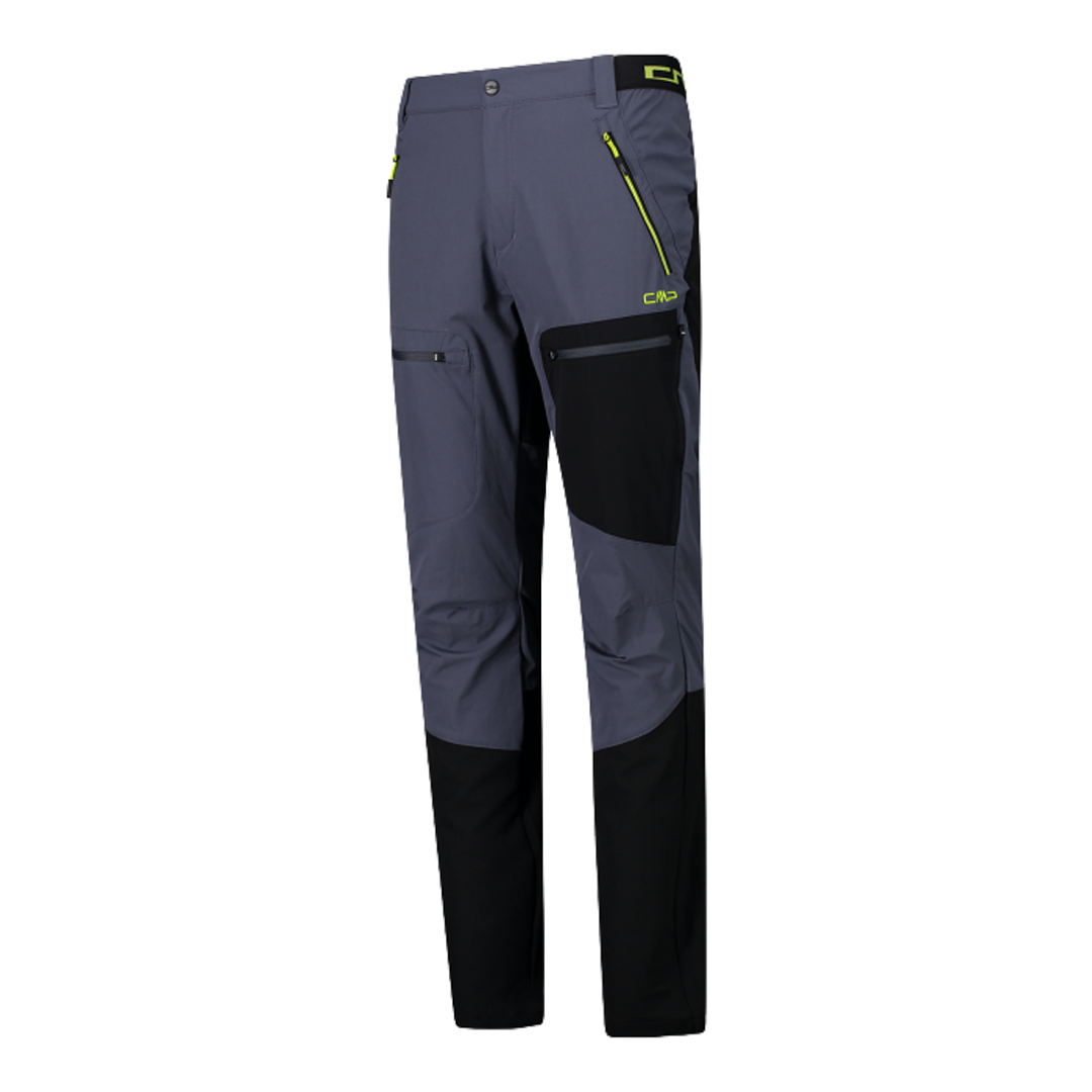 Pantaloni Trekking In Tessuto Ripstop Con Tasche Laterali