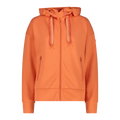 Felpa Con Zip e Cappuccio W