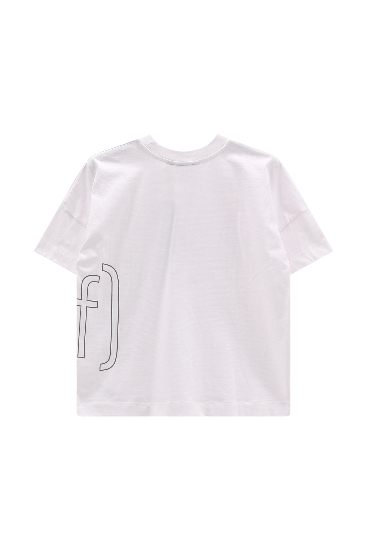 T-shirt Baggy In Jersey Di Cotone W