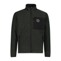 Giacca In Pile In Knit Tech Melange