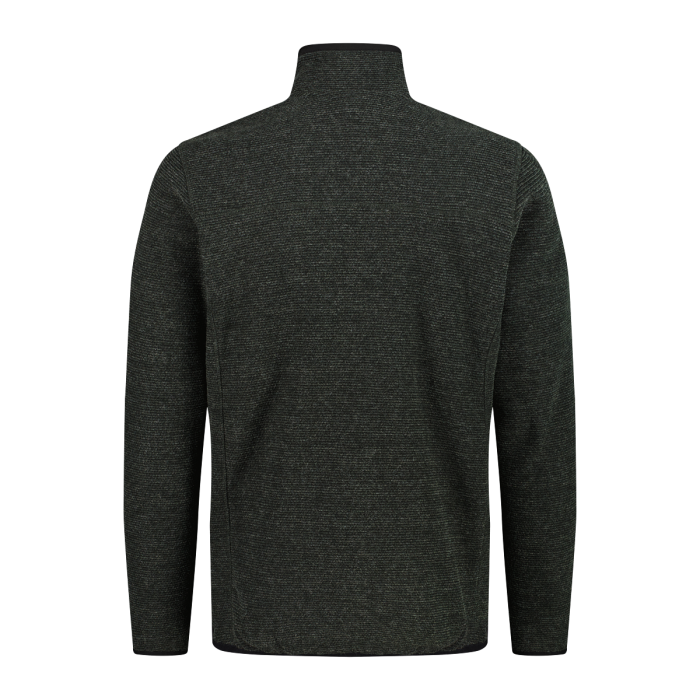 Giacca In Pile In Knit Tech Melange