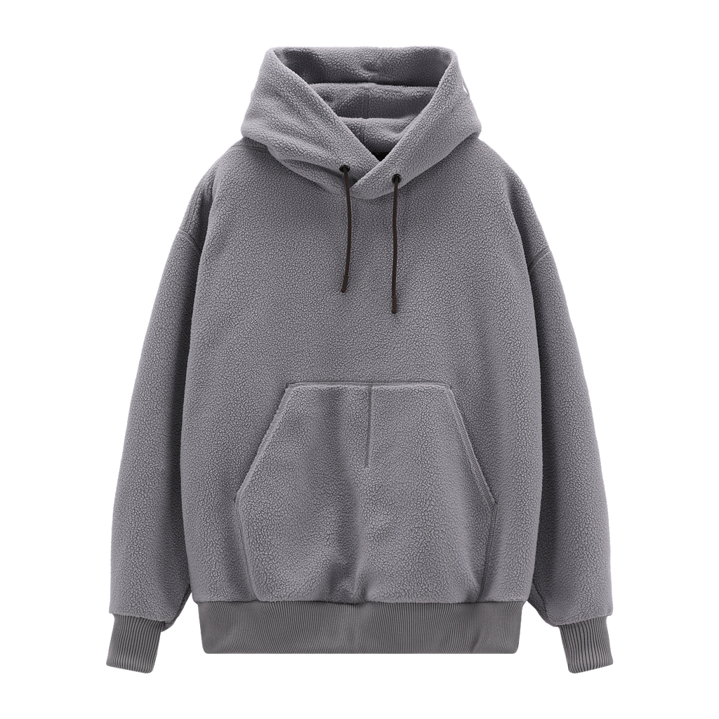 Felpa In Teddy Fur Con Cappuccio