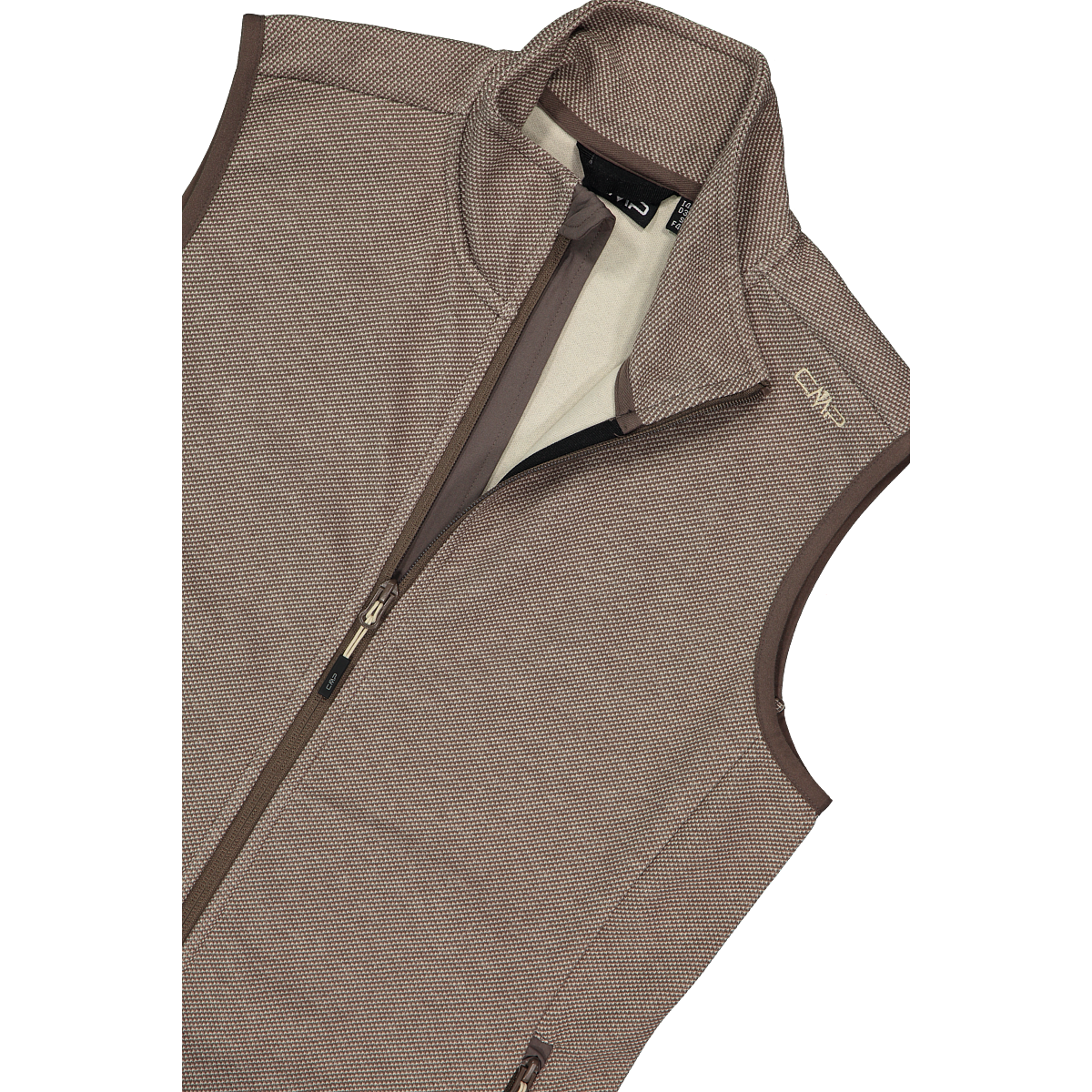 Gilet In Knit-Tech Con Cappuccio W