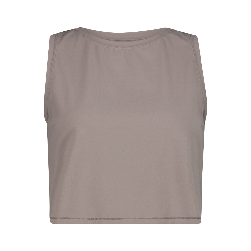 Canotta Corta In Stretch Polyamide W