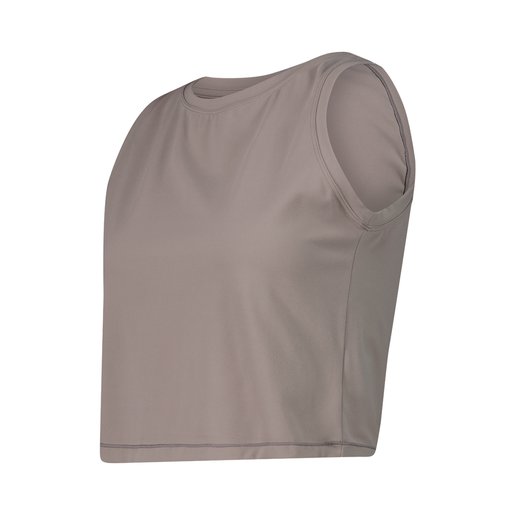 Canotta Corta In Stretch Polyamide W