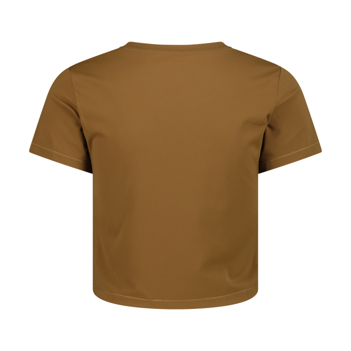 Top Maniche Corte In Stretch Polyamide W