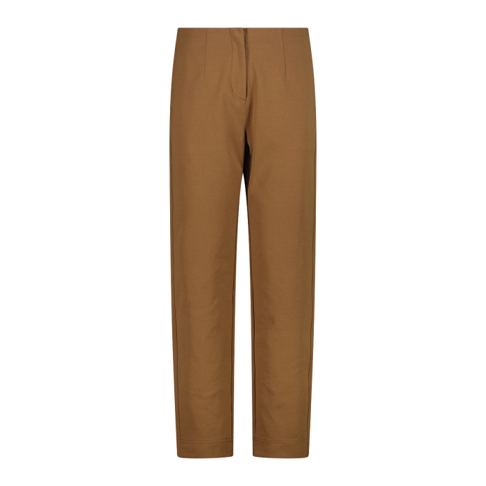 Pantaloni Lunghi In Tessuto A Maglia Interlock W
