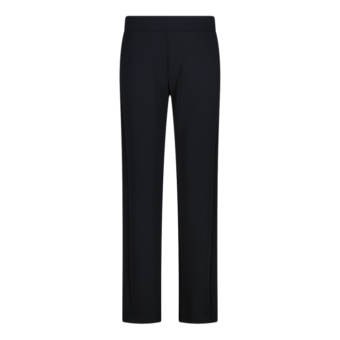 Pantaloni Lunghi Con Finitura In Modal Satinato W