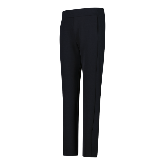 Pantaloni Lunghi Con Finitura In Modal Satinato W