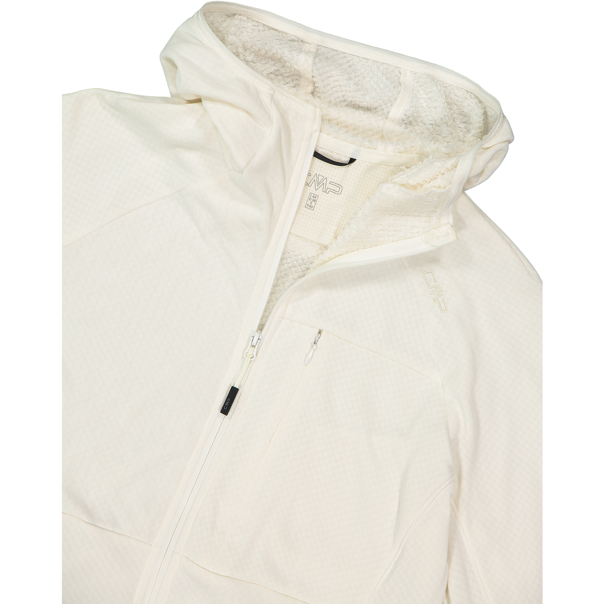 Giacca Con Cappuccio Fleece W