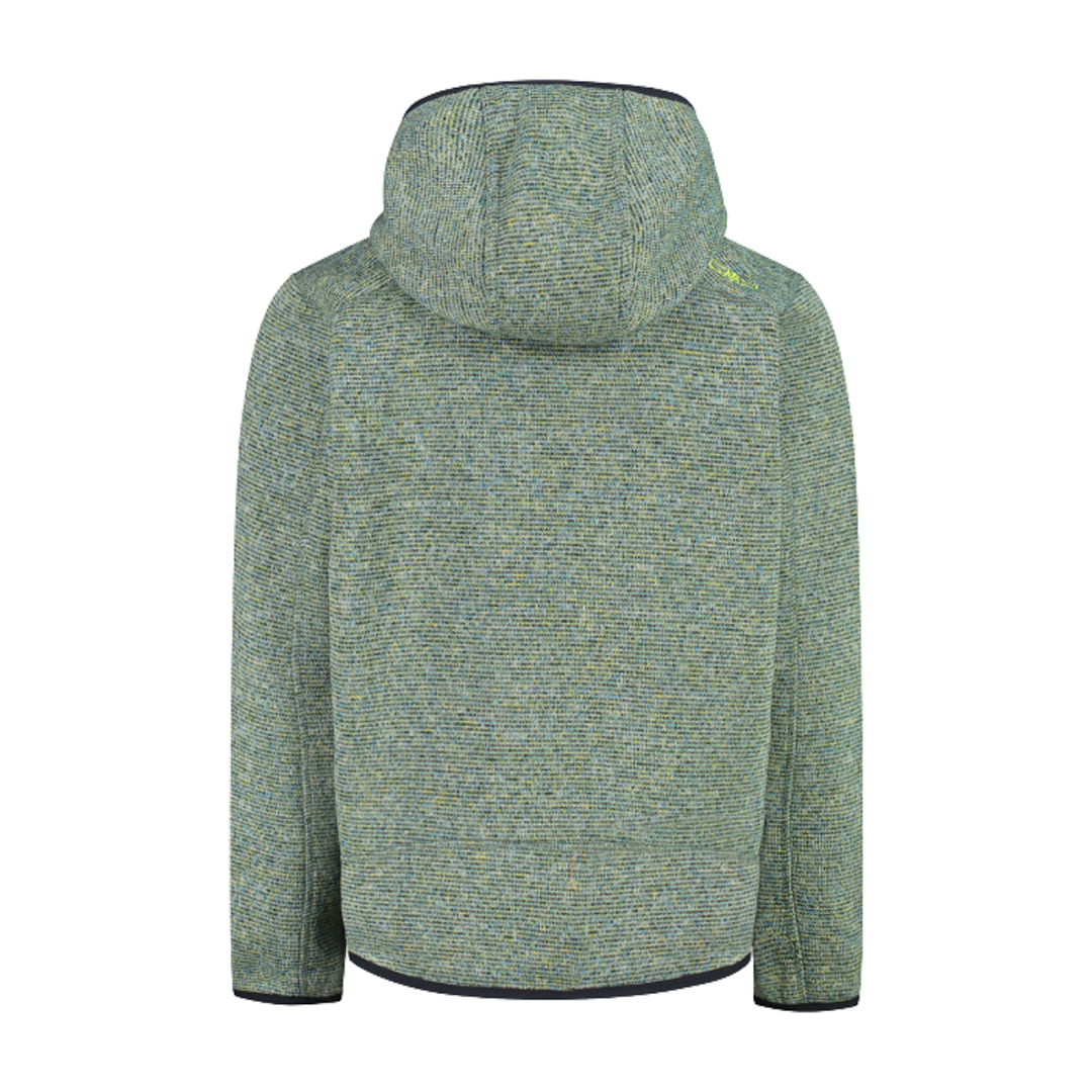 Pile Pesante In Knit-Tech Con Cappuccio K