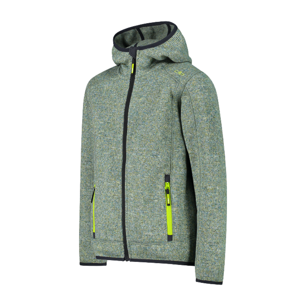 Pile Pesante In Knit-Tech Con Cappuccio K