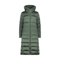 Cappotto Imbottito Con Cappuccio Fisso W