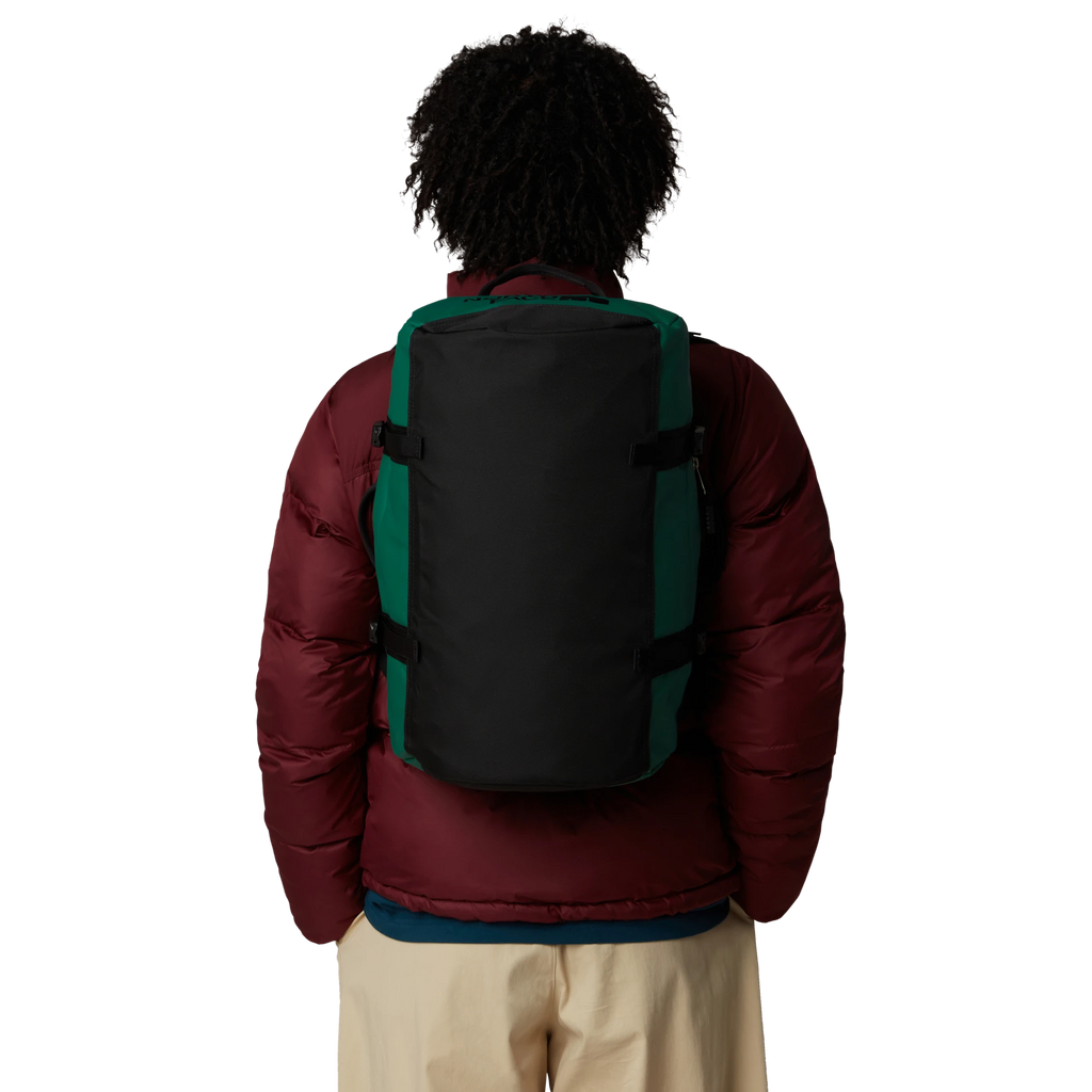 The North Face Base Camp Duffel XS donna e uomo – colore Evergreen - Tnf Black – vista 5