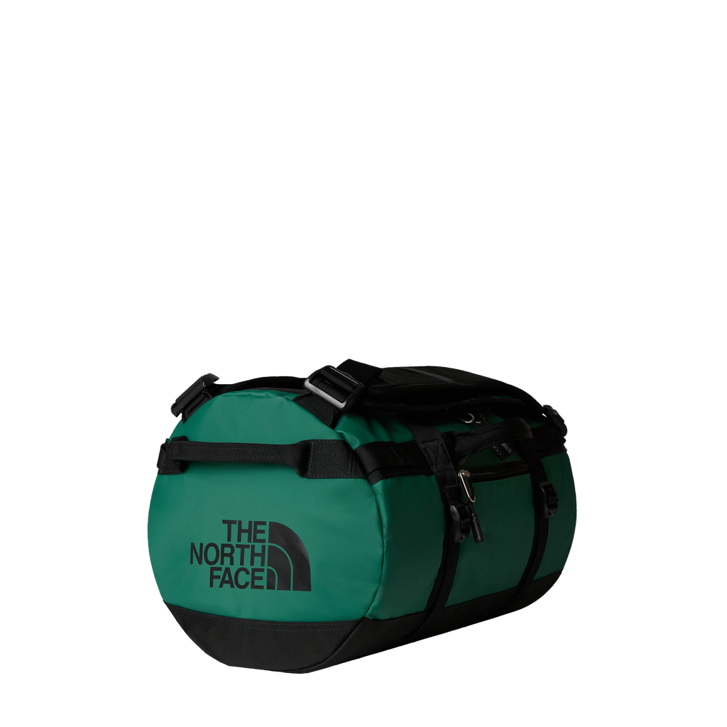 The North Face Base Camp Duffel XS donna e uomo – colore Evergreen - Tnf Black