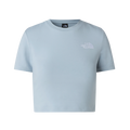 THE NORTH FACE Essential Cropped Slim Short Sleeve Tee W - Frost Grey