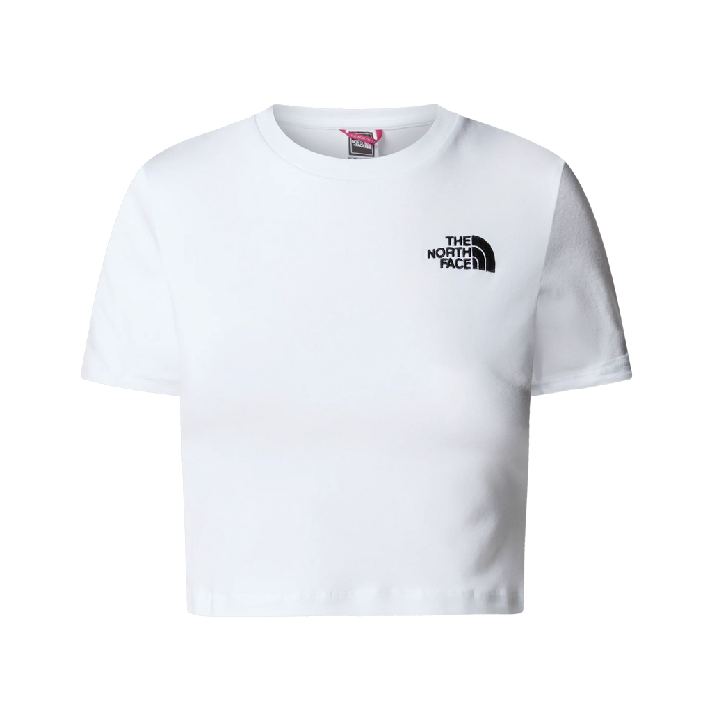 THE NORTH FACE Essential Cropped Slim Short Sleeve Tee W - TNF White