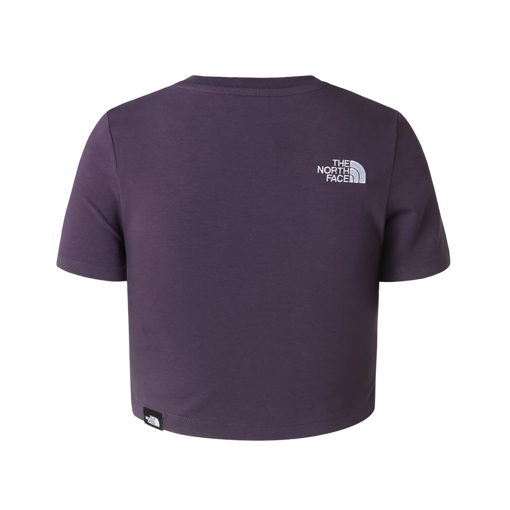 THE NORTH FACE Essential Cropped Slim Short Sleeve Tee W - Endless Dusk
