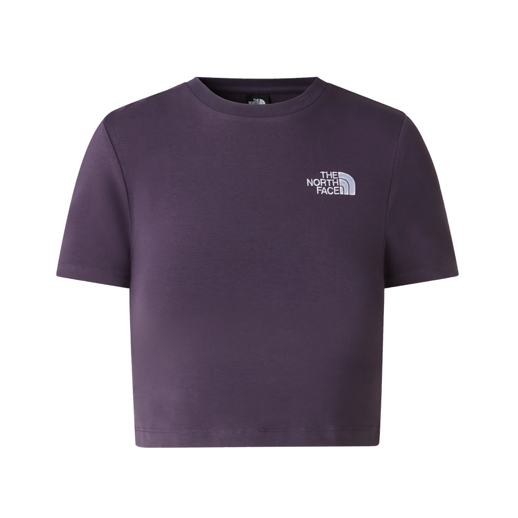 THE NORTH FACE Essential Cropped Slim Short Sleeve Tee W - Endless Dusk