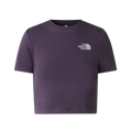 THE NORTH FACE Essential Cropped Slim Short Sleeve Tee W - Endless Dusk