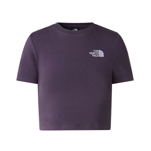 THE NORTH FACE Essential Cropped Slim Short Sleeve Tee W - Endless Dusk