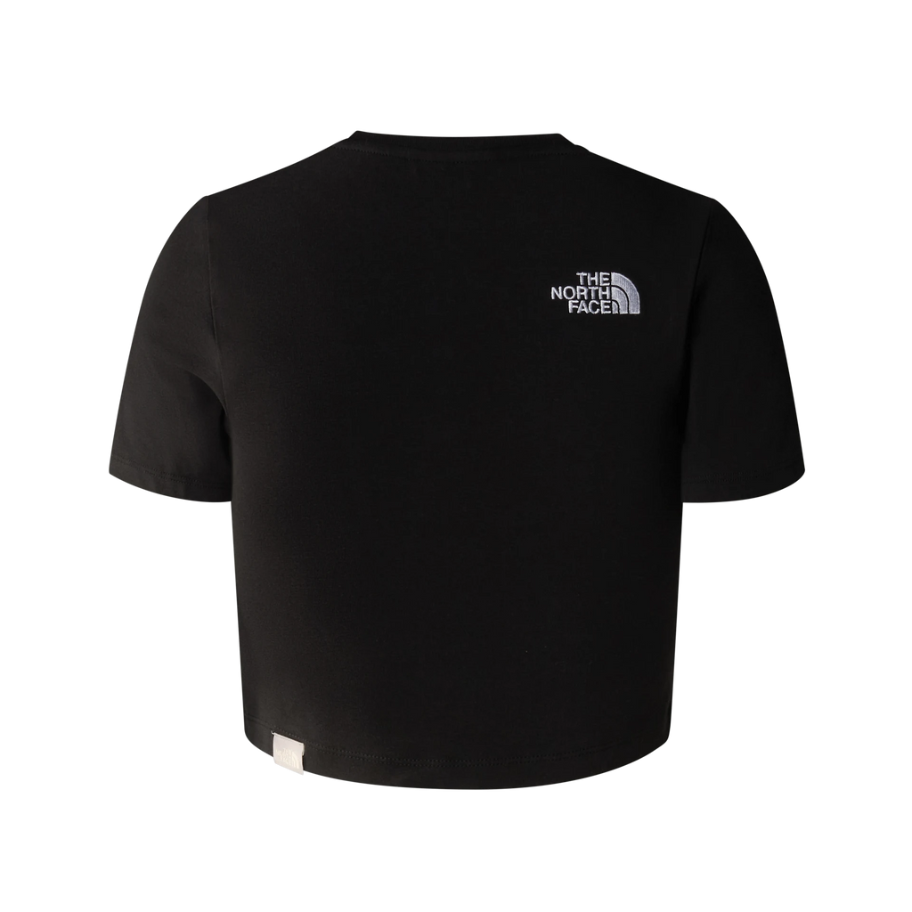 THE NORTH FACE Essential Cropped Slim Short Sleeve Tee W - TNF Black