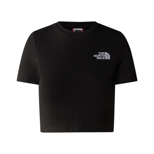THE NORTH FACE Essential Cropped Slim Short Sleeve Tee W - TNF Black