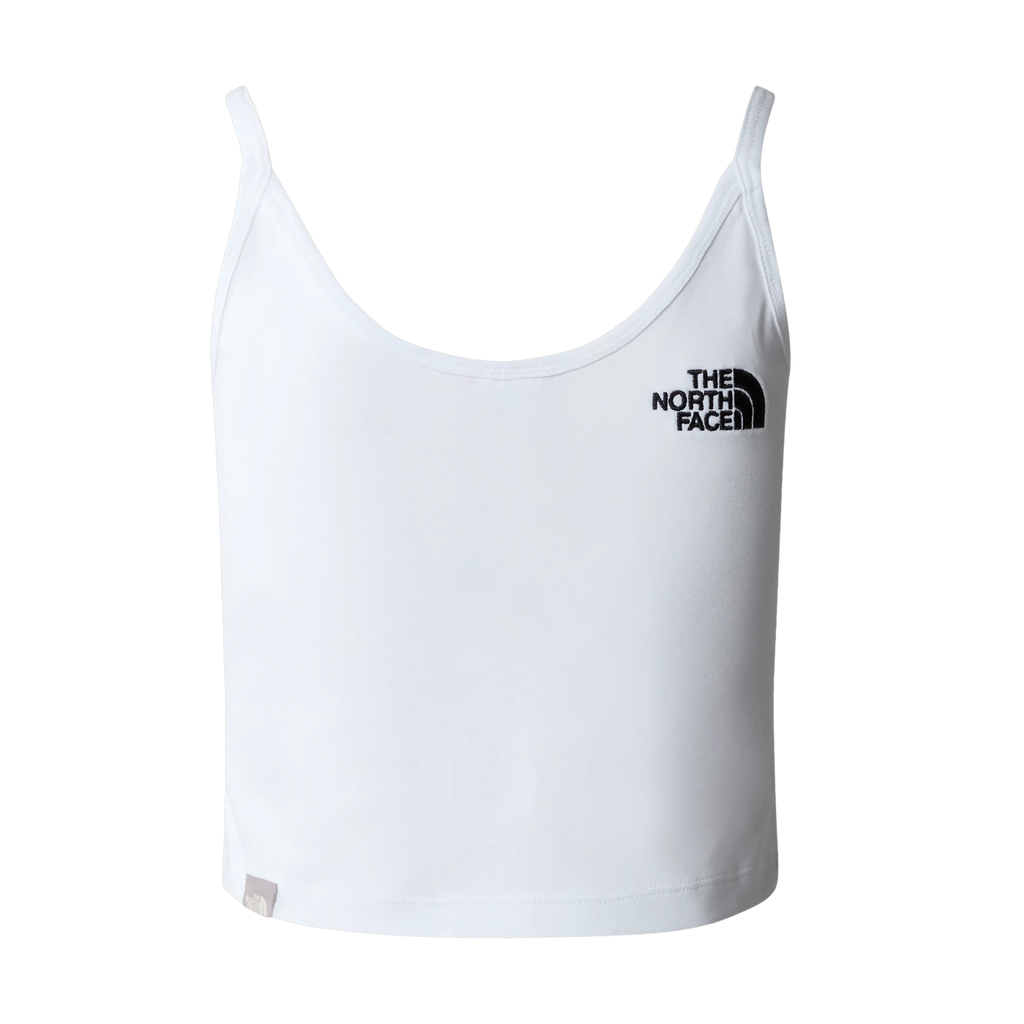 THE NORTH FACE Simple Dome Slim Crop Tank W - TNF White