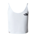 THE NORTH FACE Simple Dome Slim Crop Tank W - TNF White
