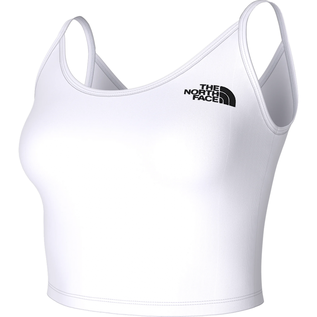 THE NORTH FACE Simple Dome Slim Crop Tank W - TNF White