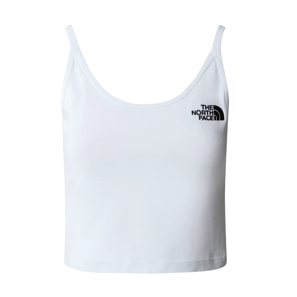 THE NORTH FACE Simple Dome Slim Crop Tank W - TNF White