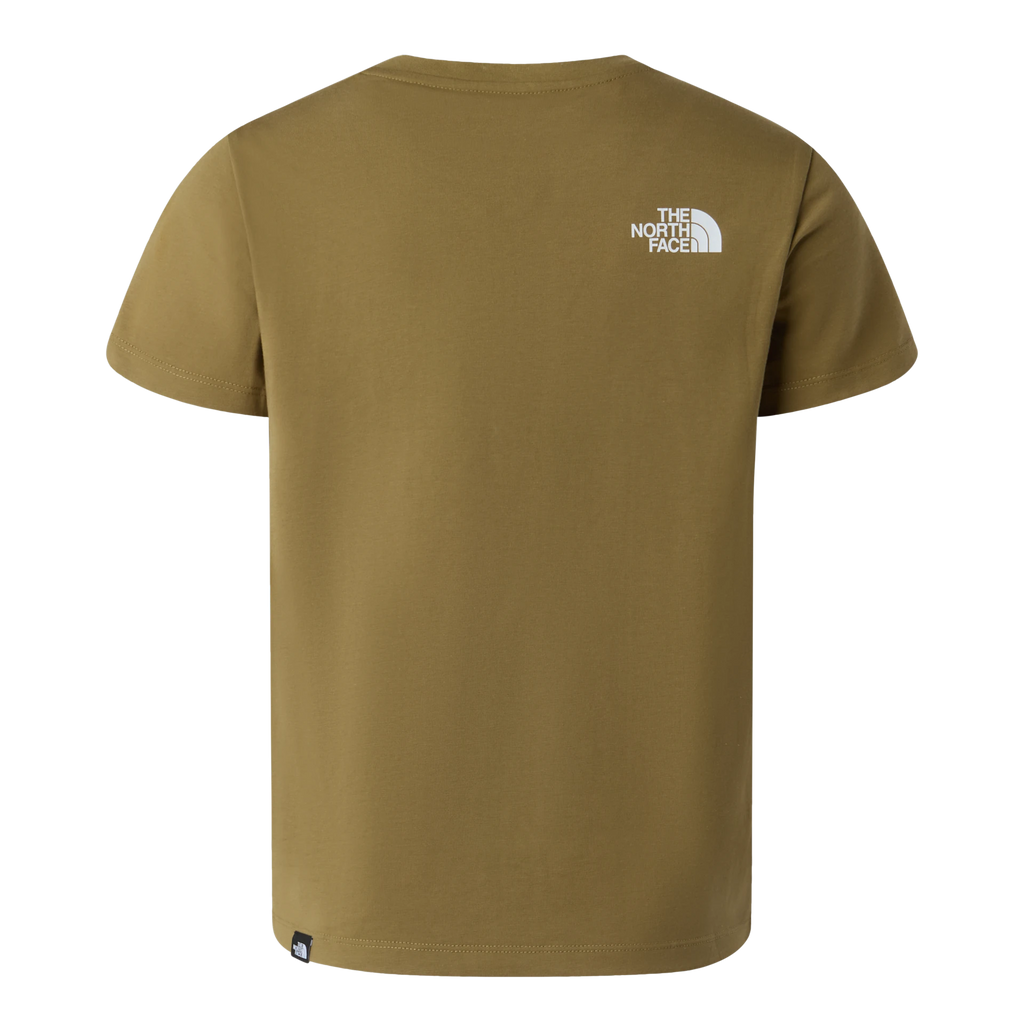 THE NORTH FACE Simple Dome Regular Ss Tee Teen - Cedar