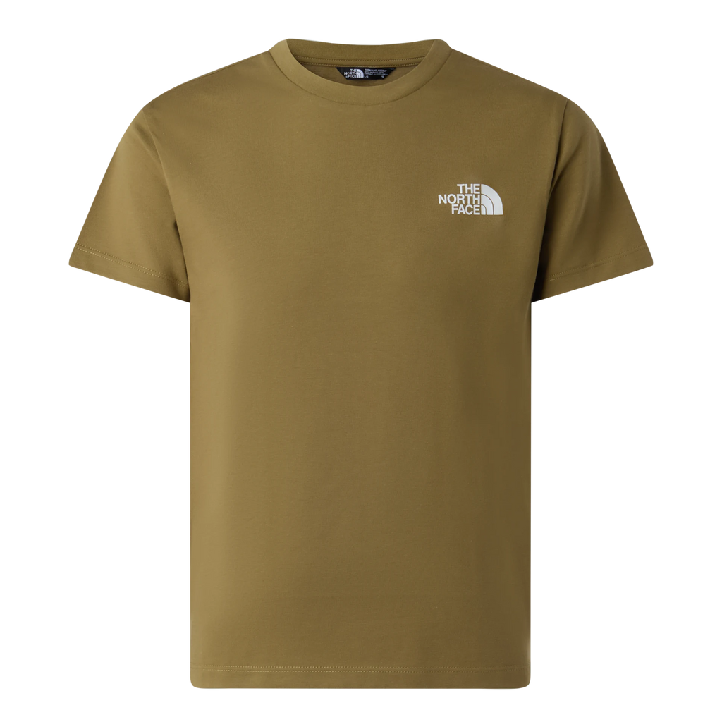 THE NORTH FACE Simple Dome Regular Ss Tee Teen - Cedar