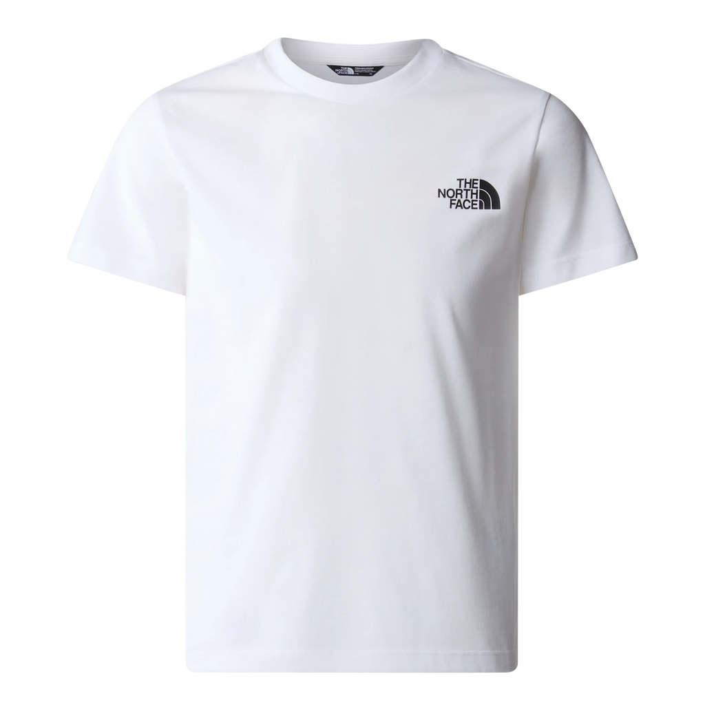 THE NORTH FACE Simple Dome Regular Ss Tee Teen - TNF White