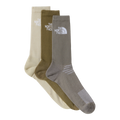 THE NORTH FACE Multi Sport Cushion Crew Sock 3 Paia - Stone Slab Desert Stone Cedar