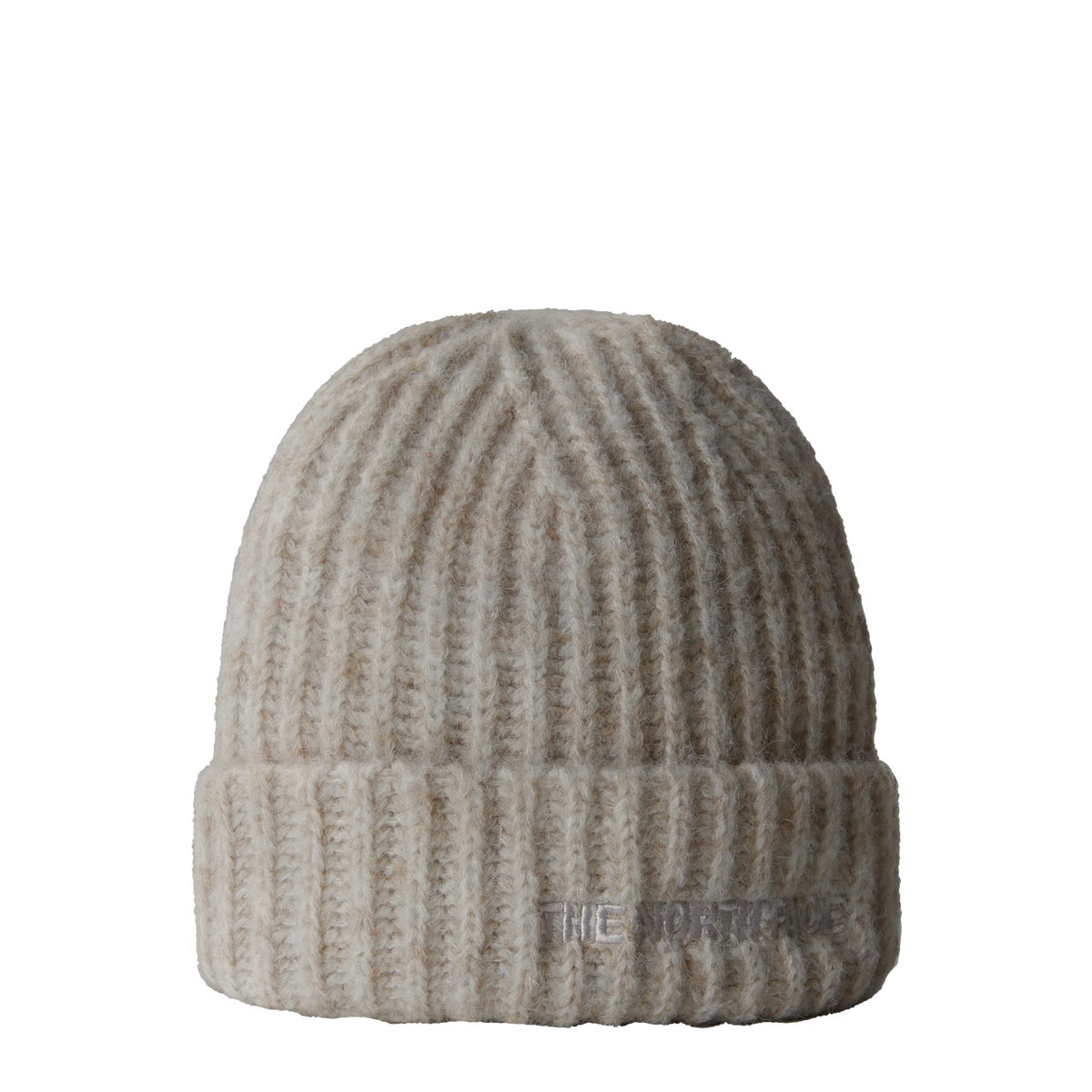 THE NORTH FACE Fohair Cabin Beanie - White Dune