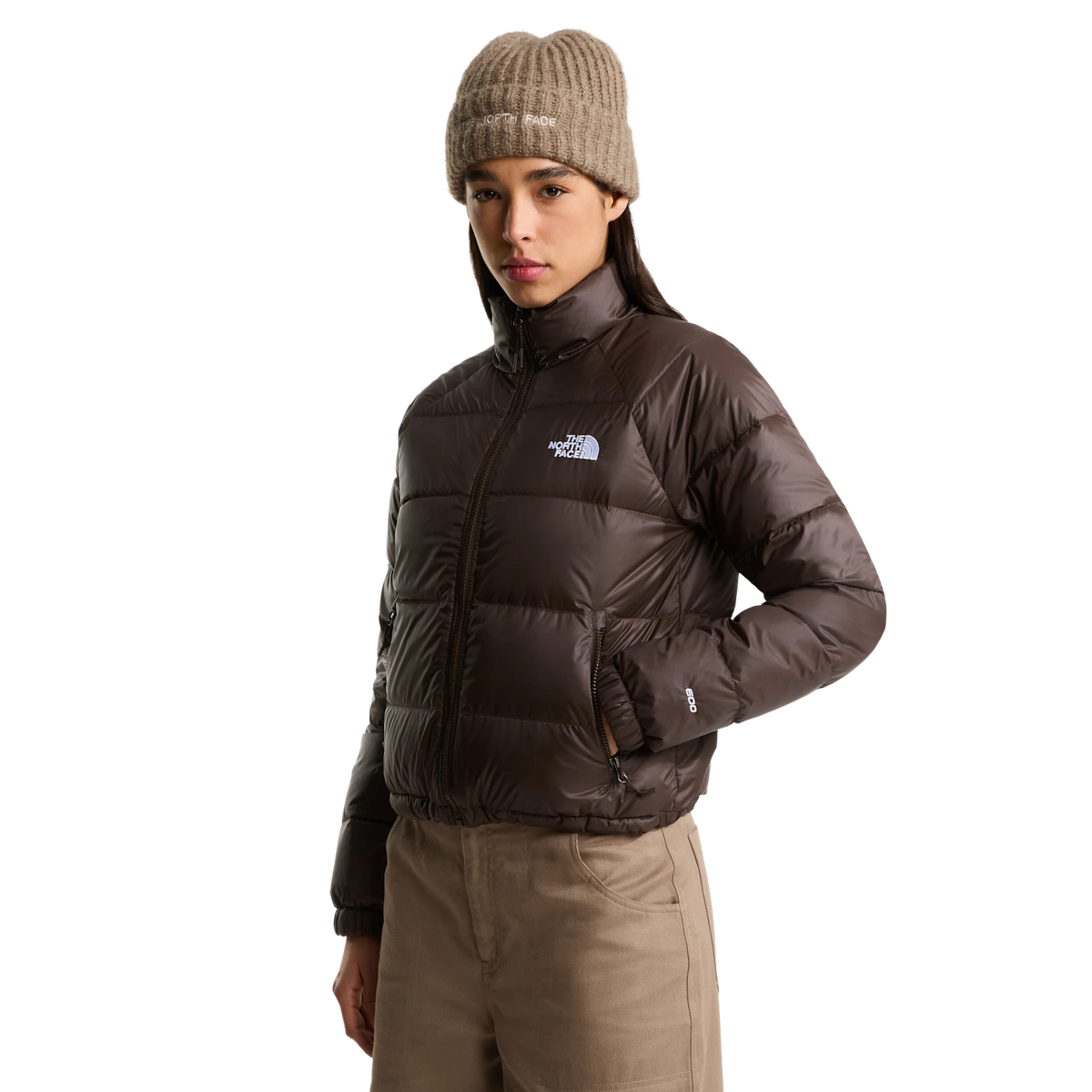 The North Face Hydrenalite Down Jacket donna – colore Dark Chestnut – vista 3